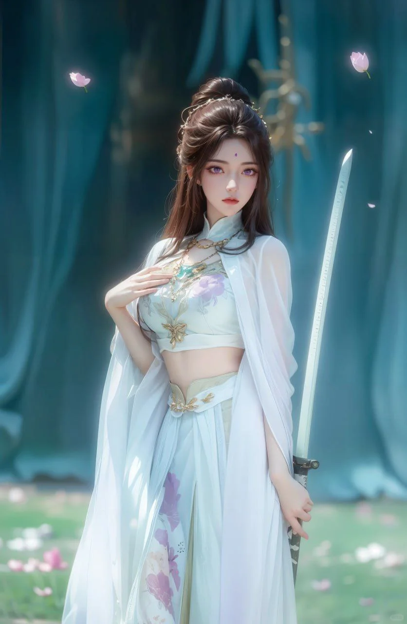 小婵婵！完美世界 月婵仙子！