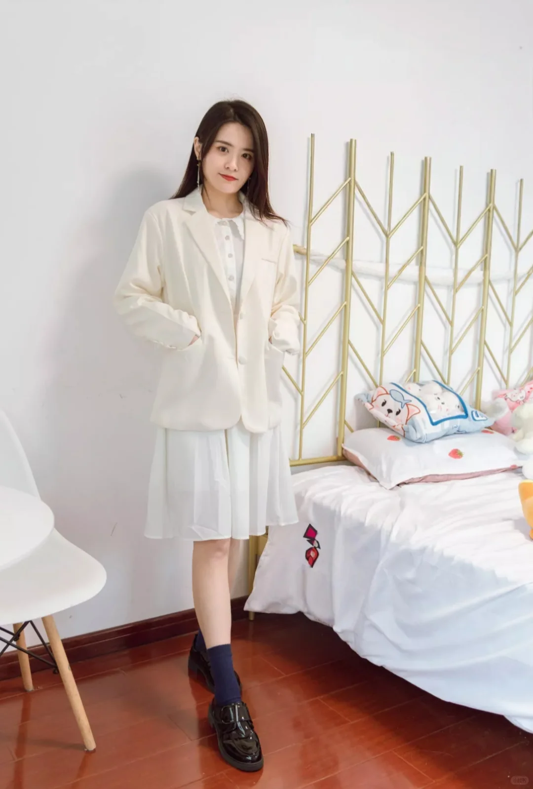 🎀温柔系穿搭｜室内写真氛围感拉满！