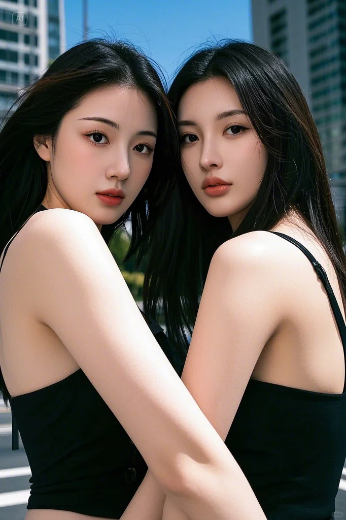 怎么会有这么好看的双生子姐妹😍