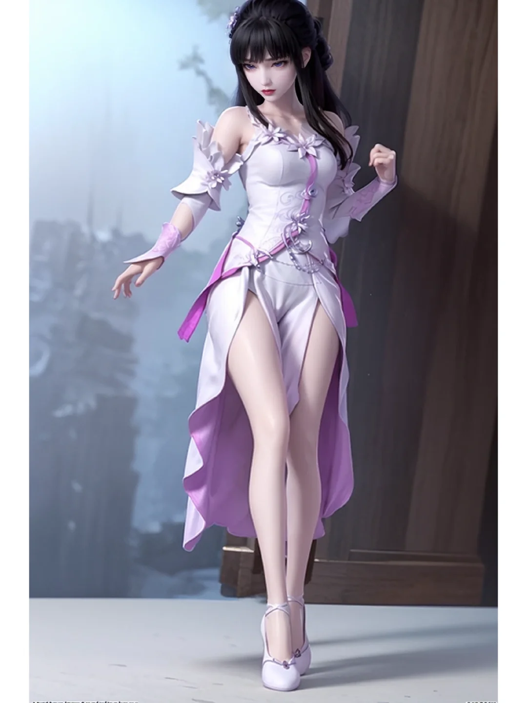 ai图片，国漫完美世界，小月婵