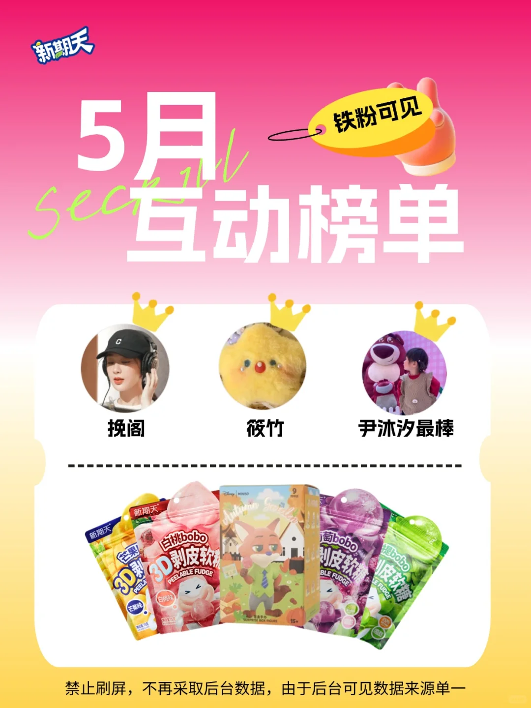 🎁5月铁粉福利来啦来啦