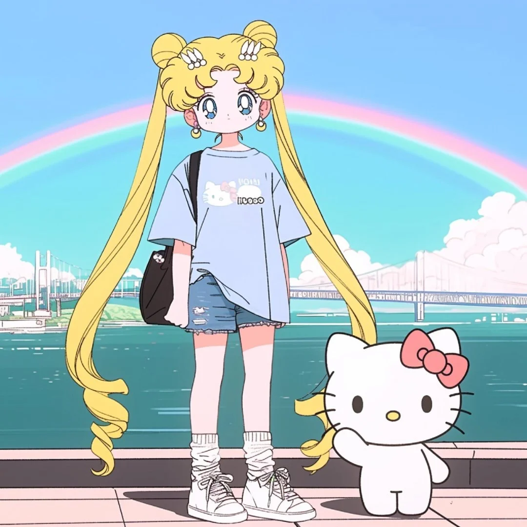 Hello kitty&美少女战士头像 | 萌到爆炸