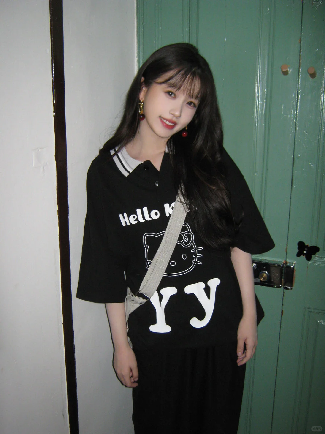 她的这套私服穿搭很适合我们普通人诶