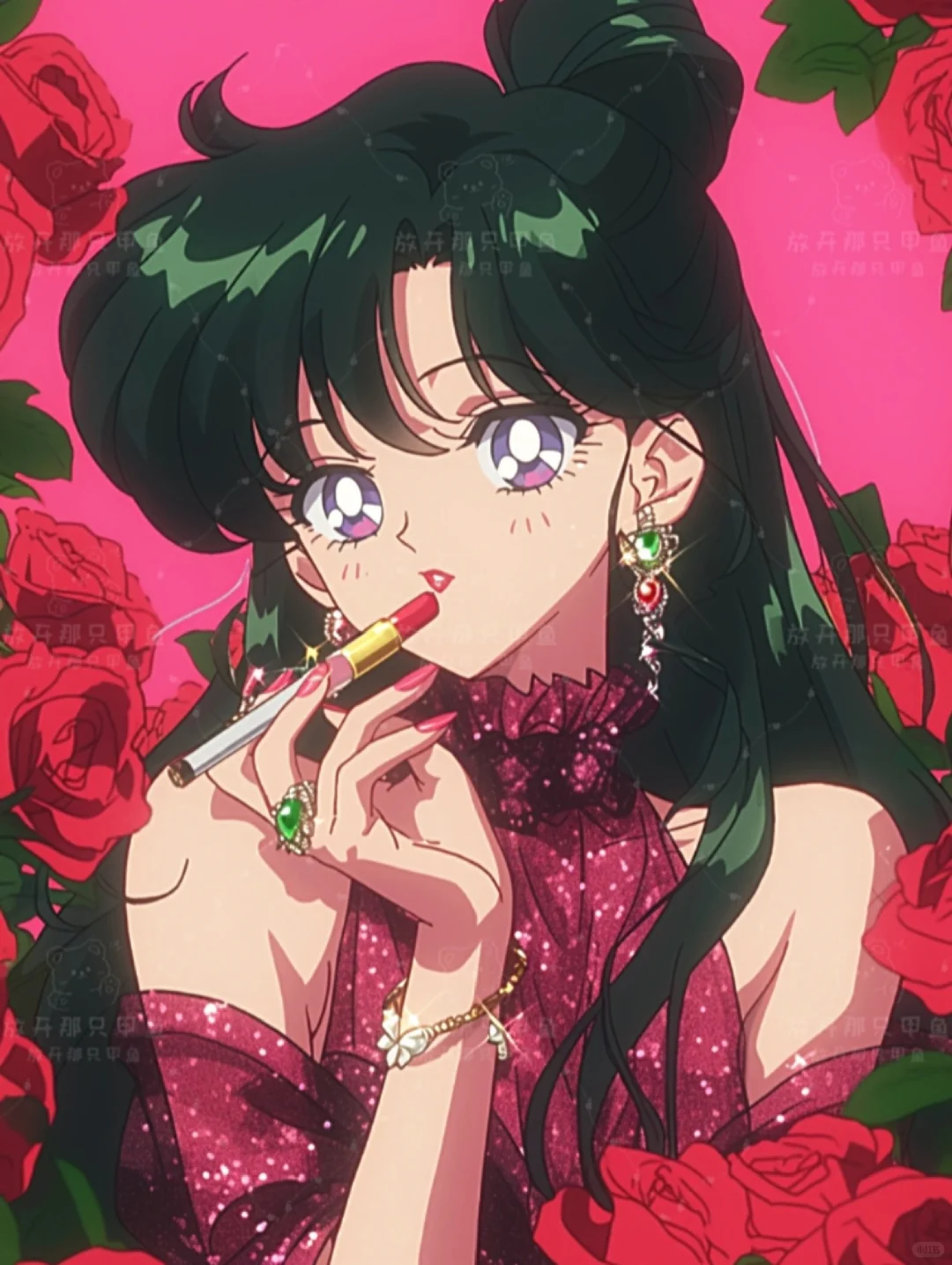 最美女神的口红💄～ | 美少女战士壁纸