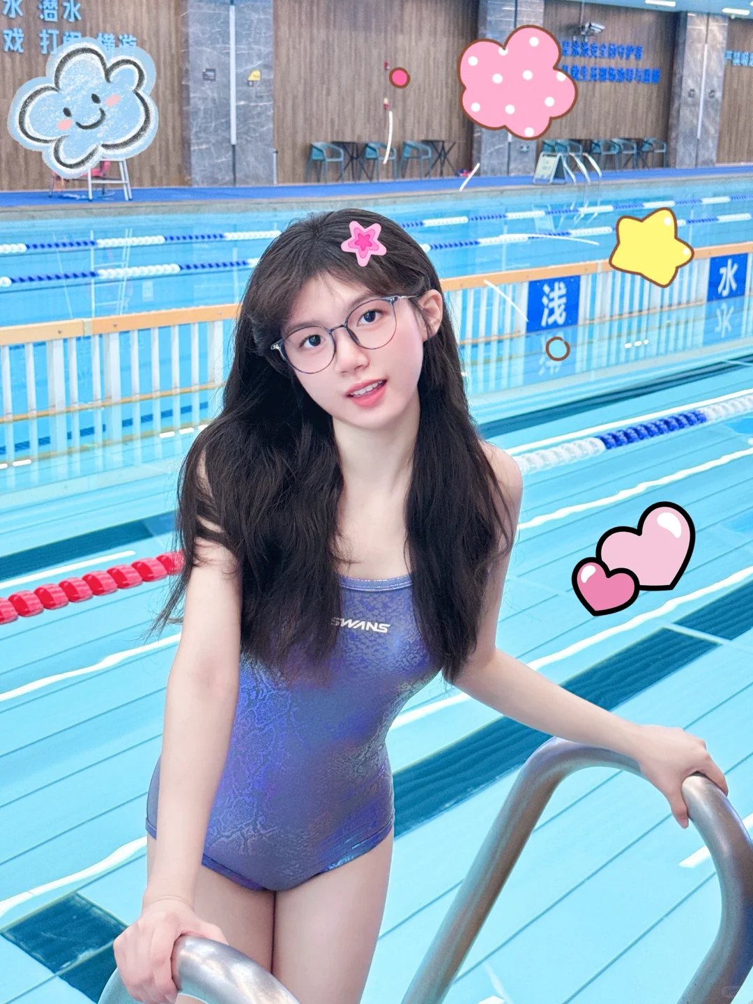 05女大 第一条竞速泳衣