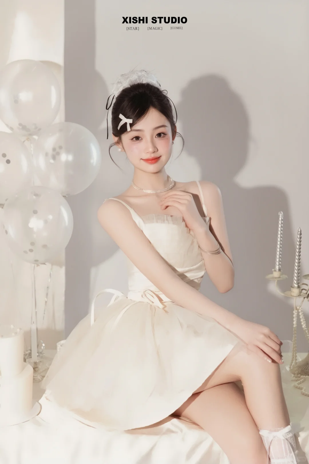 生日这天一定要来拍这种超甜的写真🎀