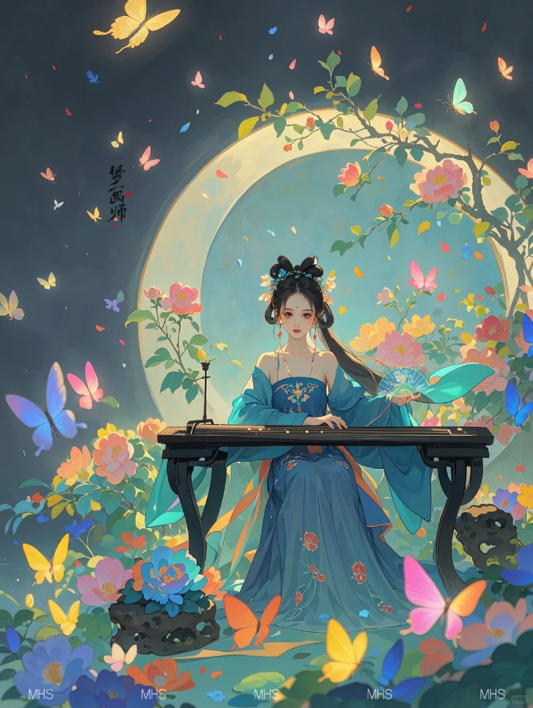 古时美人图鉴｜荧蝶漫舞