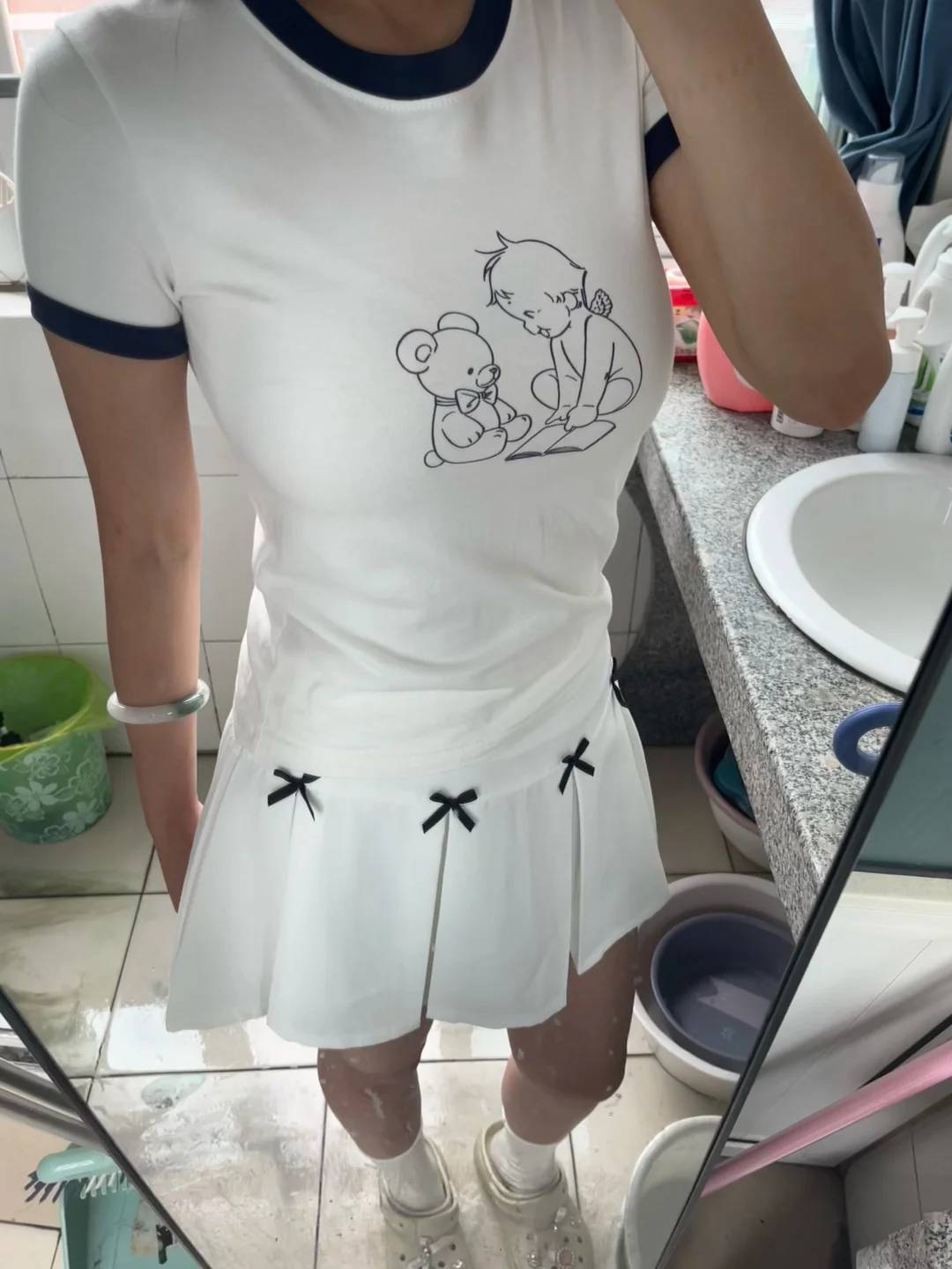 女大学生通勤日常穿搭