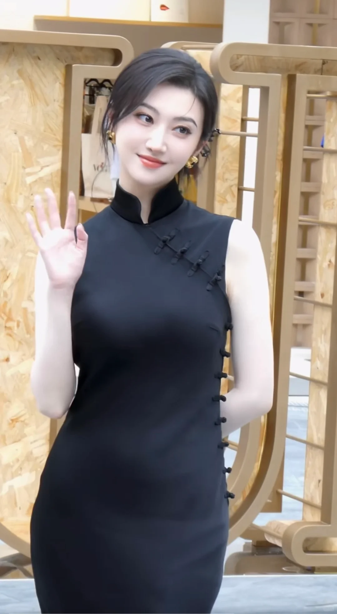 景甜太适合这种妆造了
