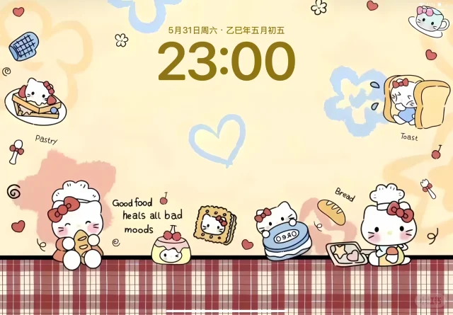 平板壁纸｜kitty猫系列