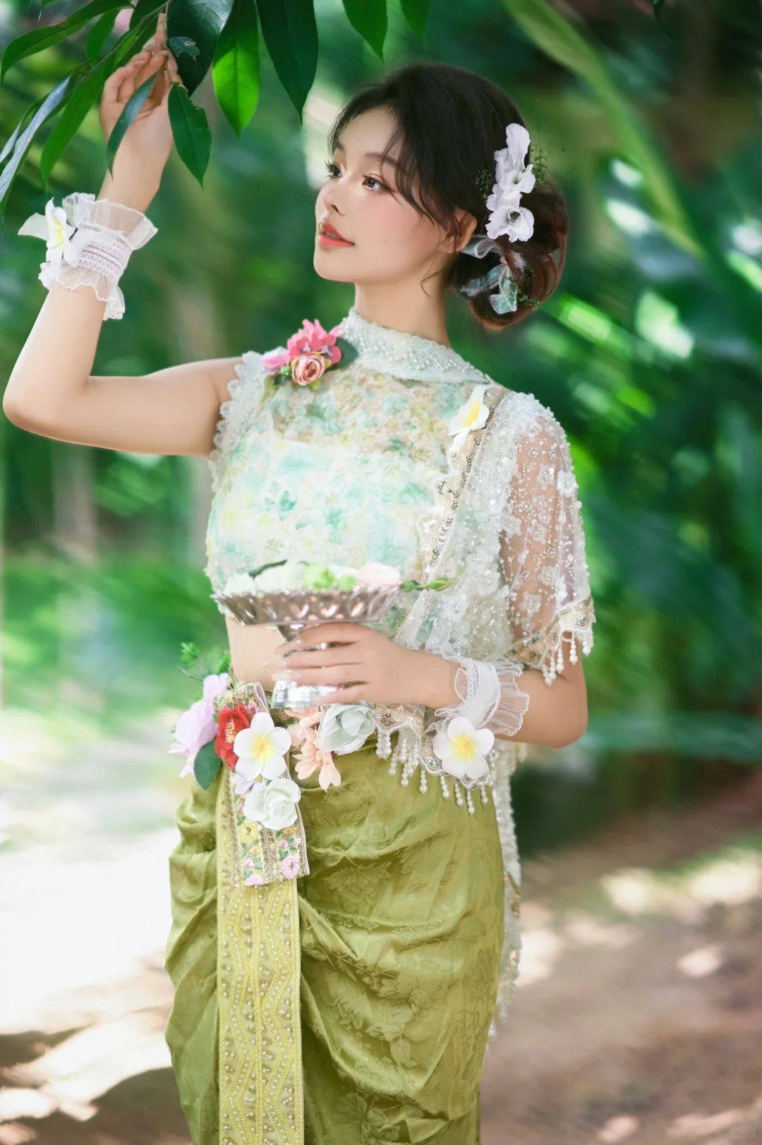 仙气飘飘的外拍氛围感女孩！！！
