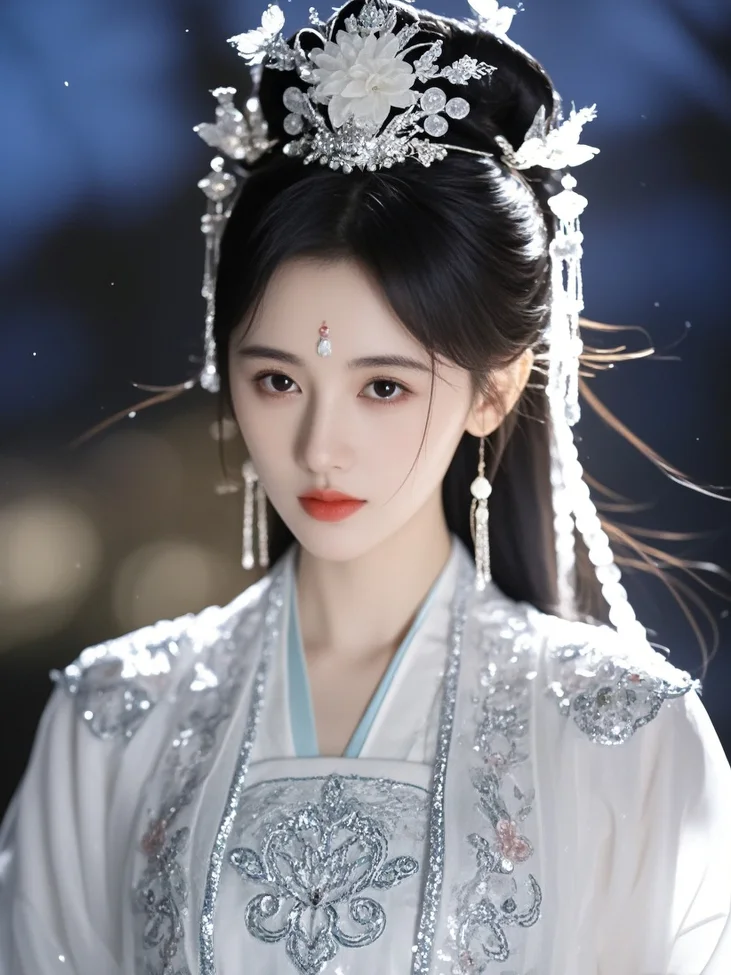 【AI原创】鞠婧祎古装造型欣赏