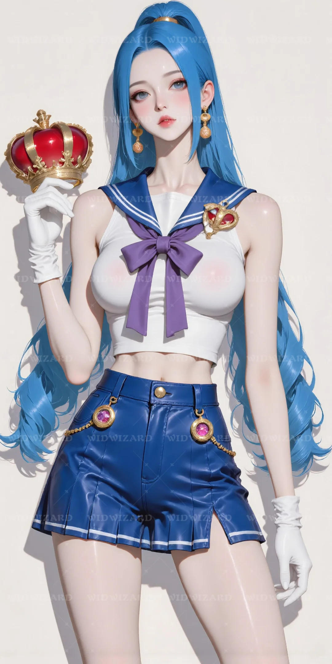 美少女水手服，灵动俏皮🥰