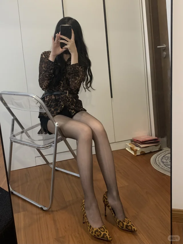 豹纹穿搭，实在是太爱了