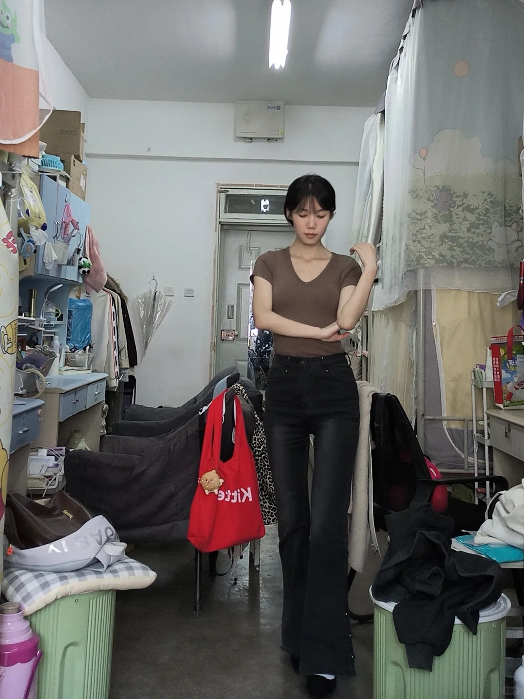 女大学生宿舍OOTD🥺😍