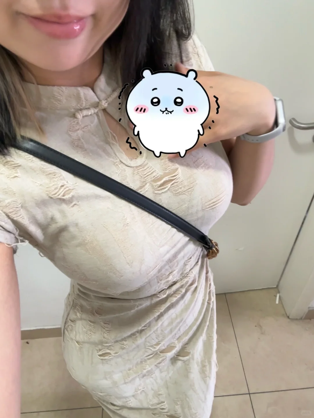 新中式旗袍好美