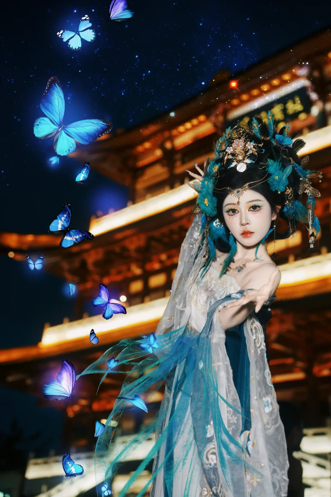 她在，星河璀璨，人间值得✨