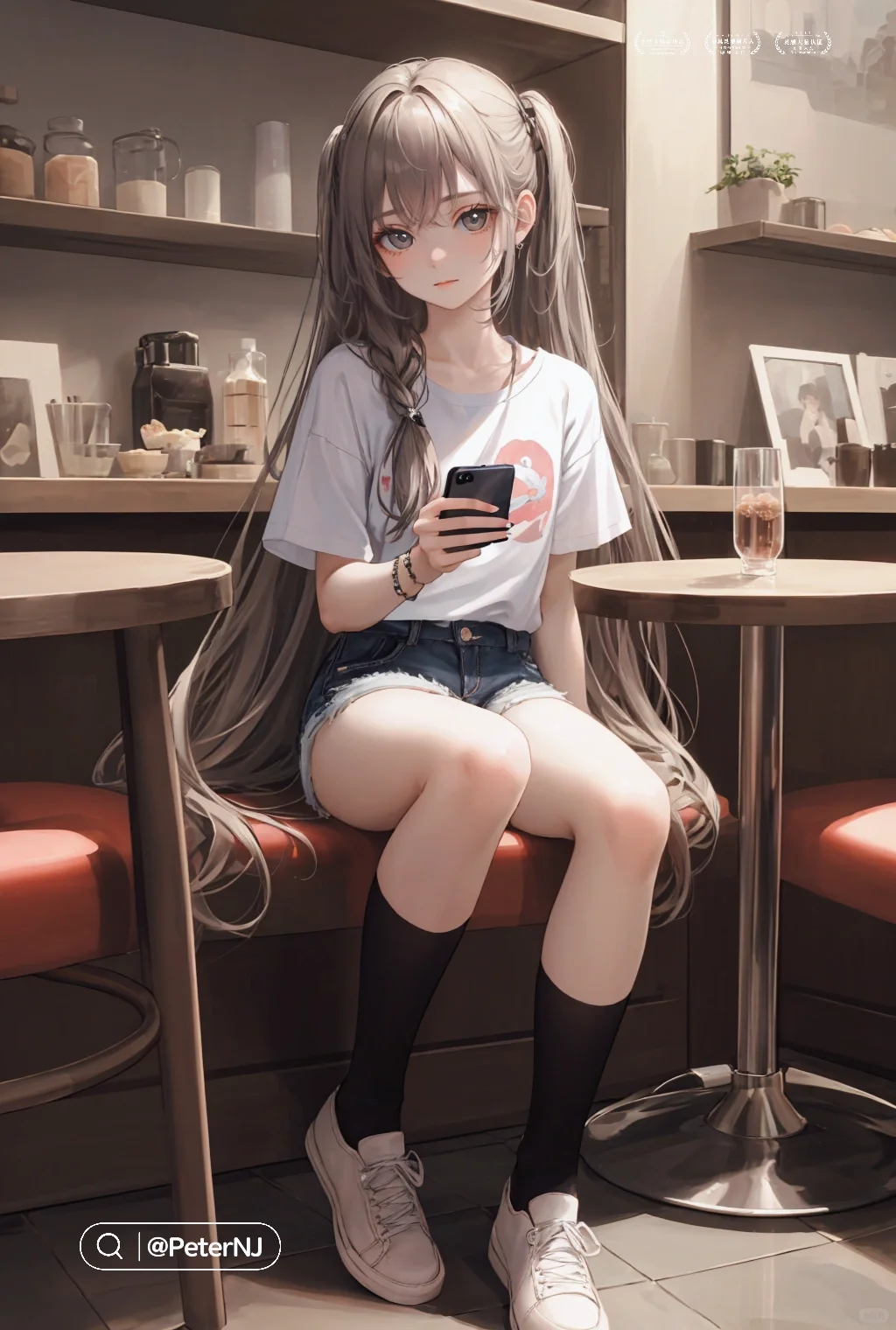 【我的OC】如同奶糖般发色的美少女