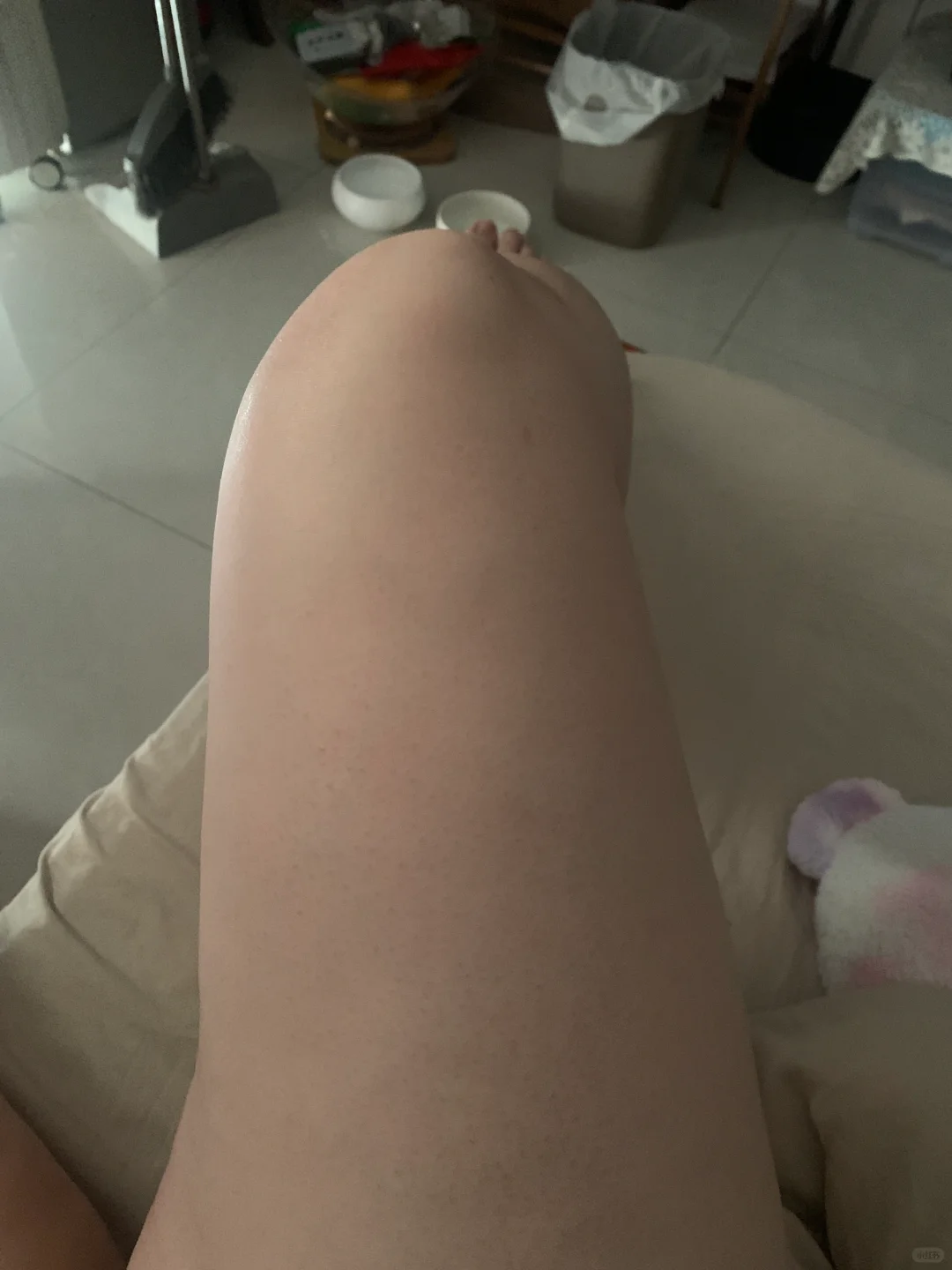 右滑➡️查看半年瘦了30斤的大腿变化