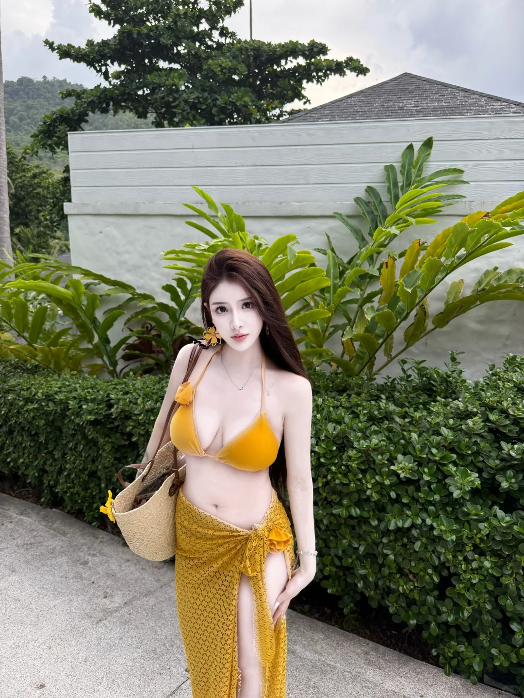 这个泳衣真的超级超级显身材