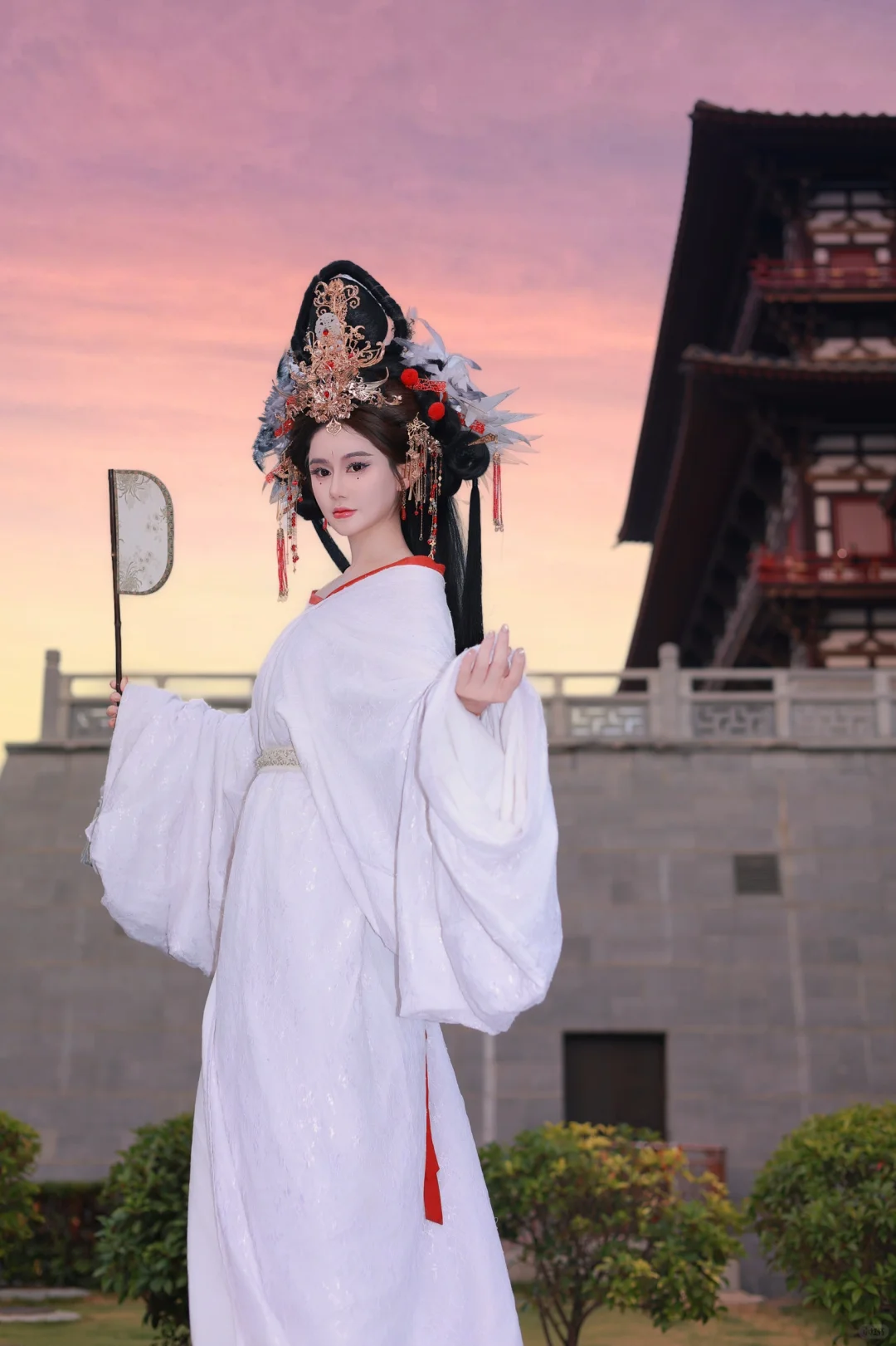 洛阳仙鹤神女装扮