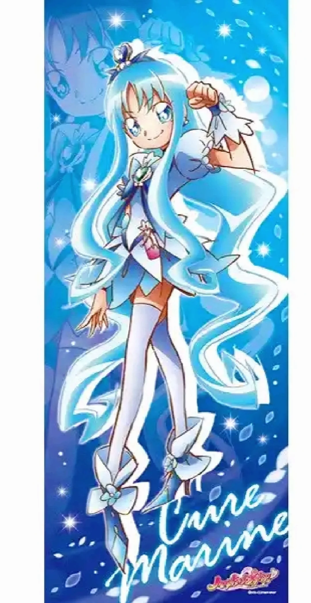 抓心光之美少女等身挂画，可以拿来收出物