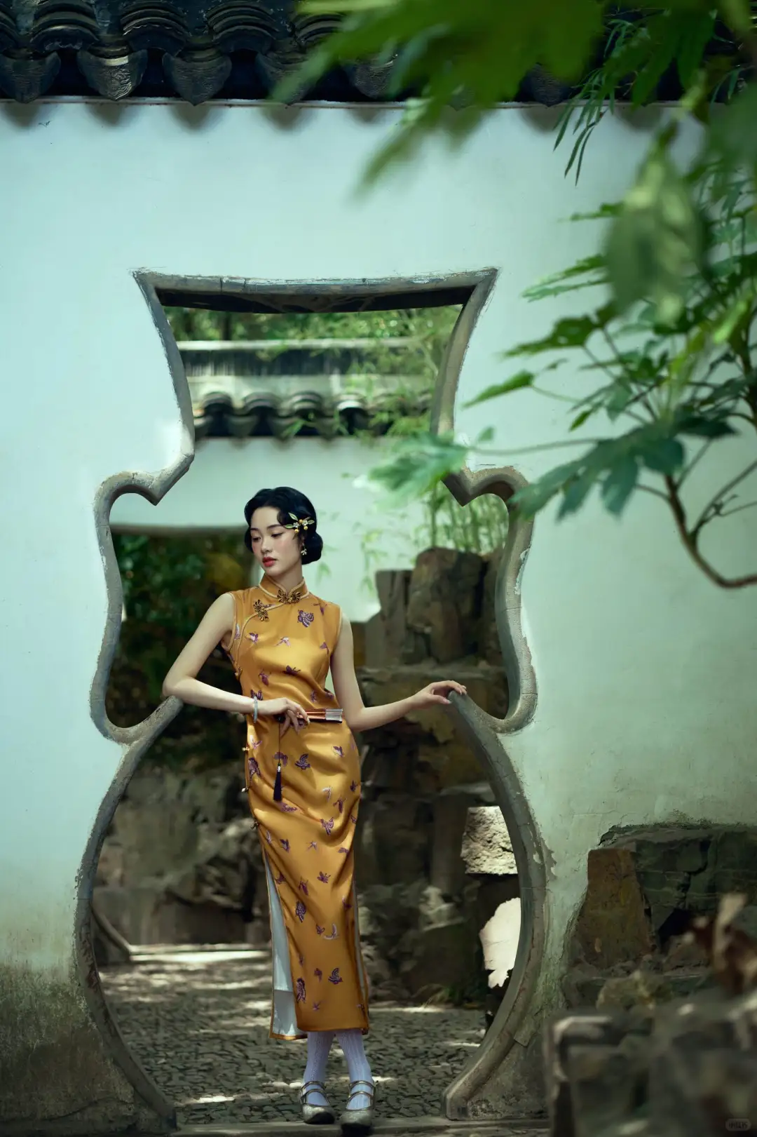 撞进江南庭院，做一回旗袍美人～