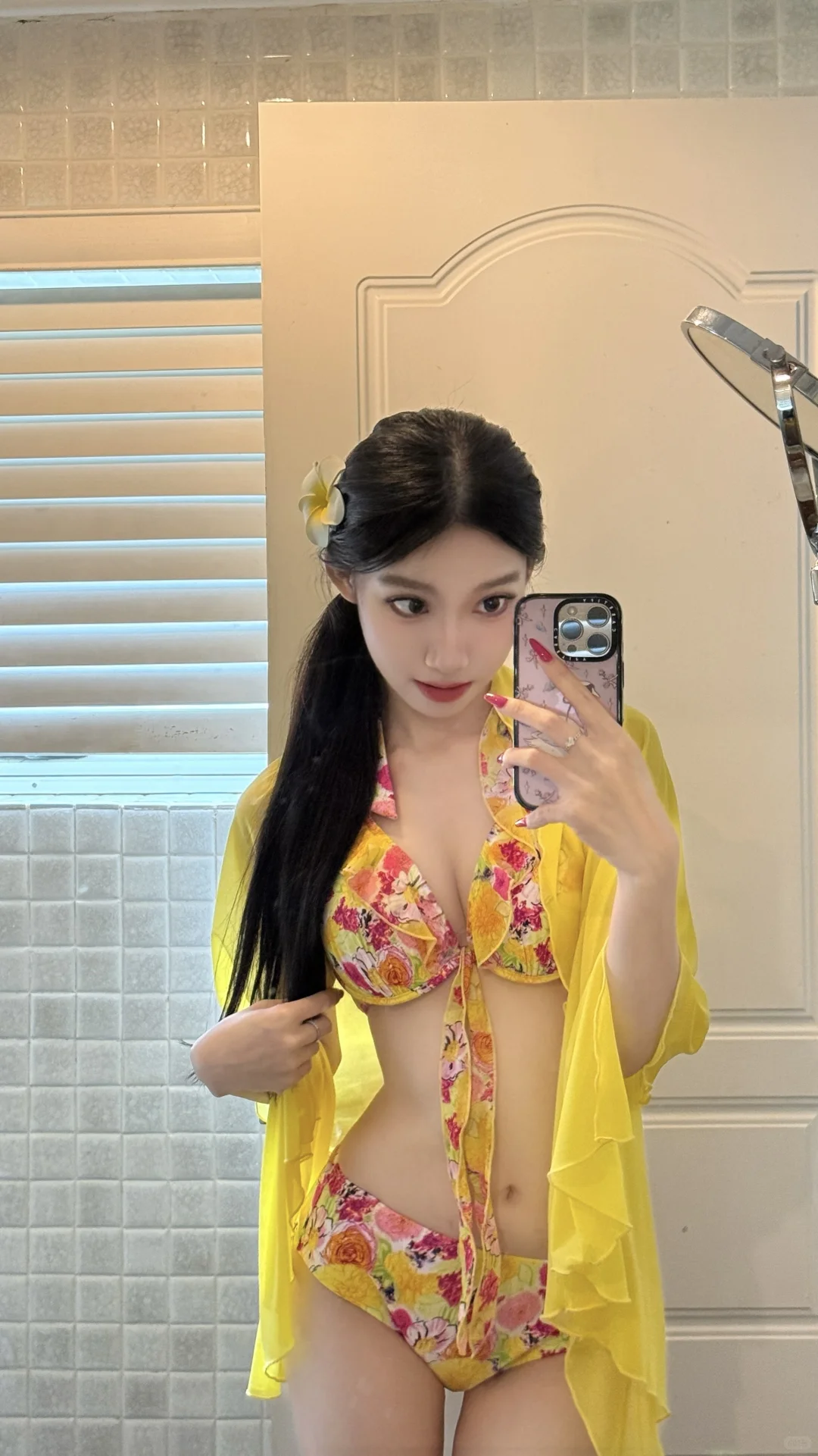 超爱这套泳衣