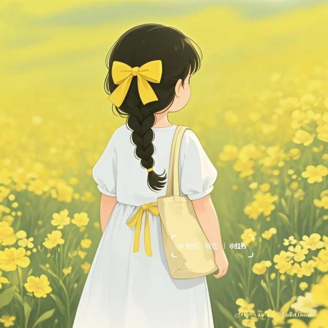 唯美背影女孩