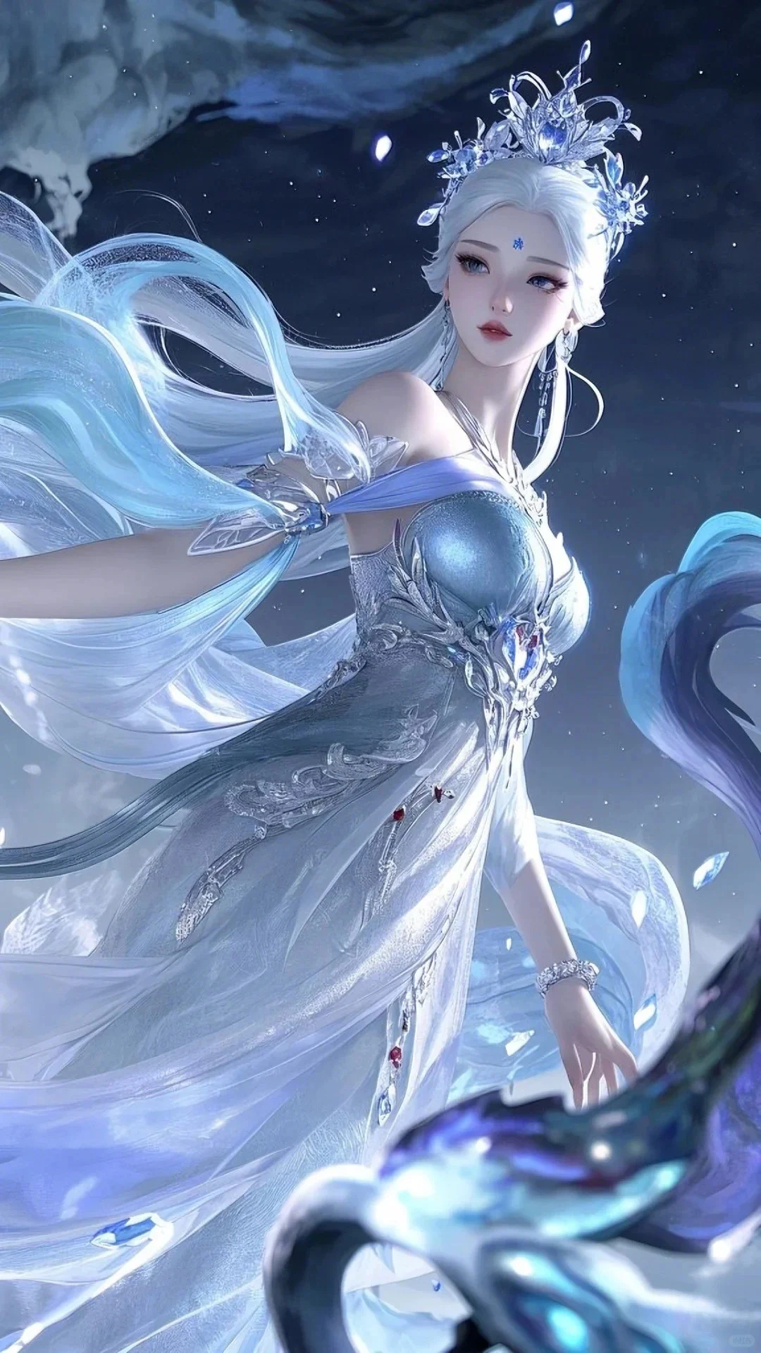 秦时明月｜雪女 雪魄惊鸿照影来