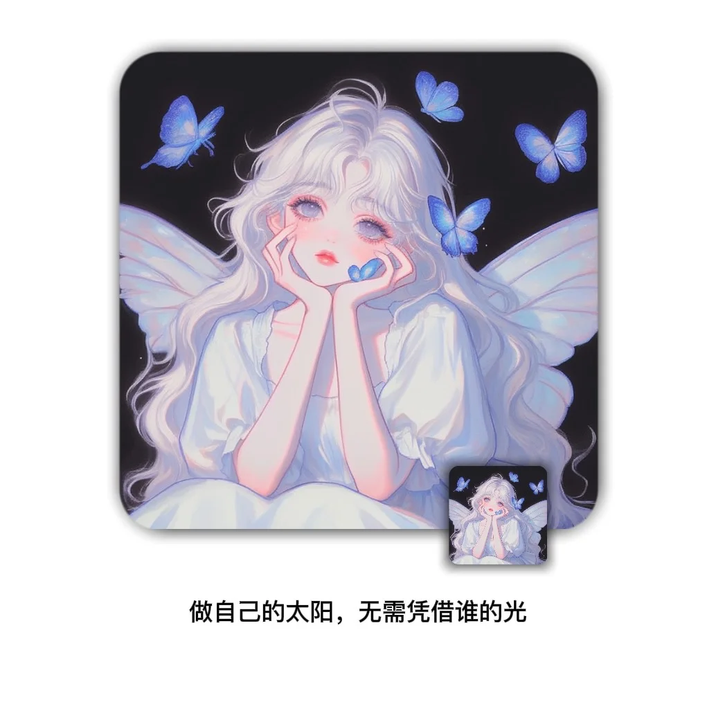 𝑾𝒆𝑪𝒉𝒂𝒕女头｜你若盛开，蝴蝶自来