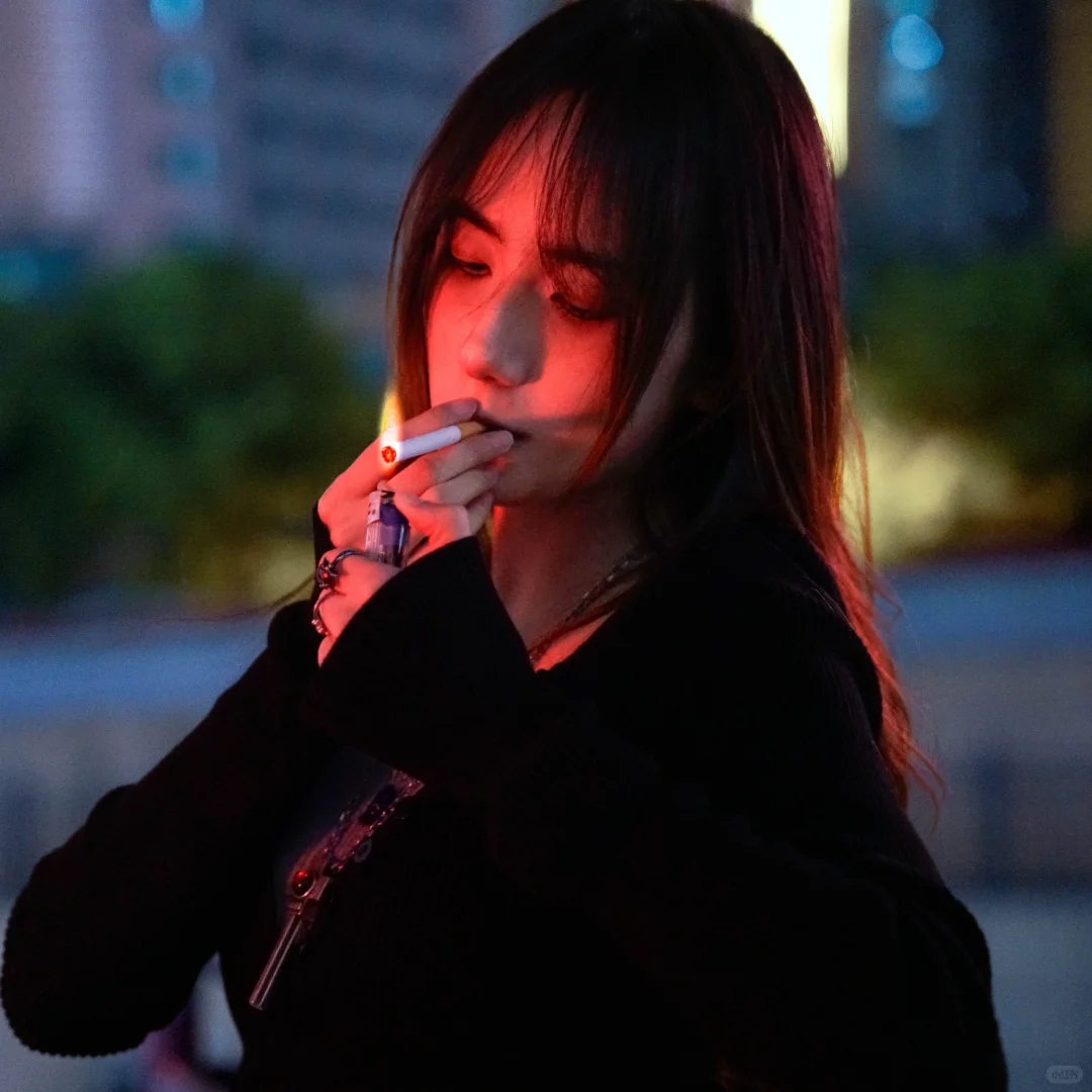 夜景人像情绪写真|主题Smoke🚬