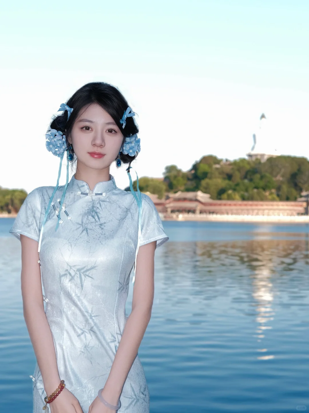 🧊🫧北海公园超绝机位与旗袍好适配