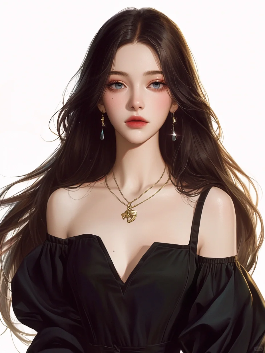 【女生头像】一些黑色礼服，酷飒温柔