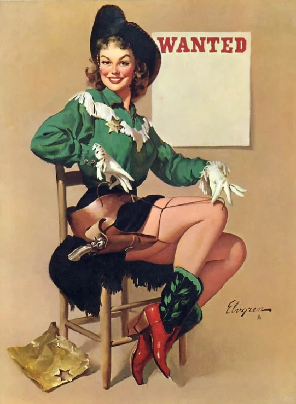 插画艺术家Gil Elvgren(吉尔·埃尔夫格伦)