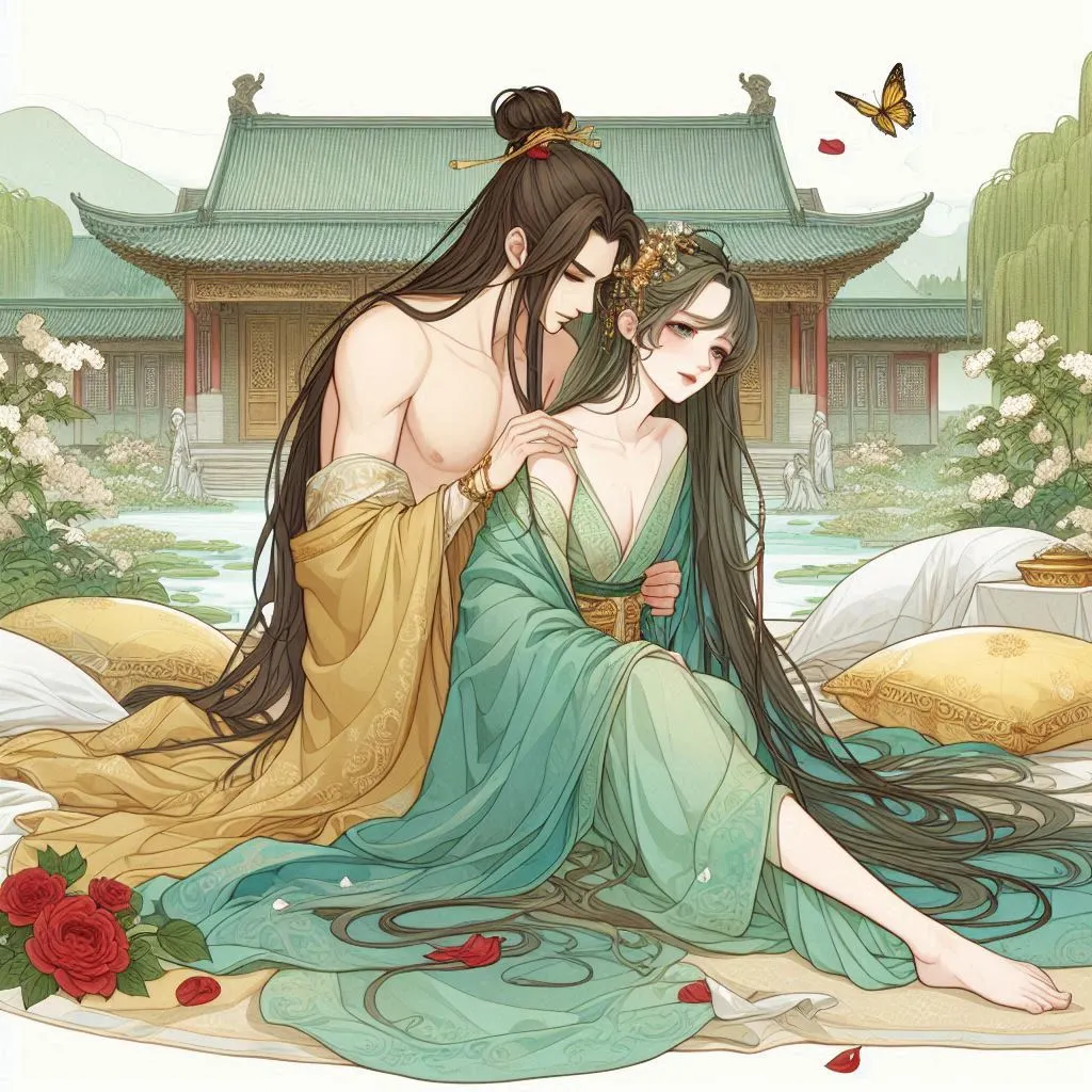 Ai君加班啦！古风唯美亲吻画面 Vol. 4