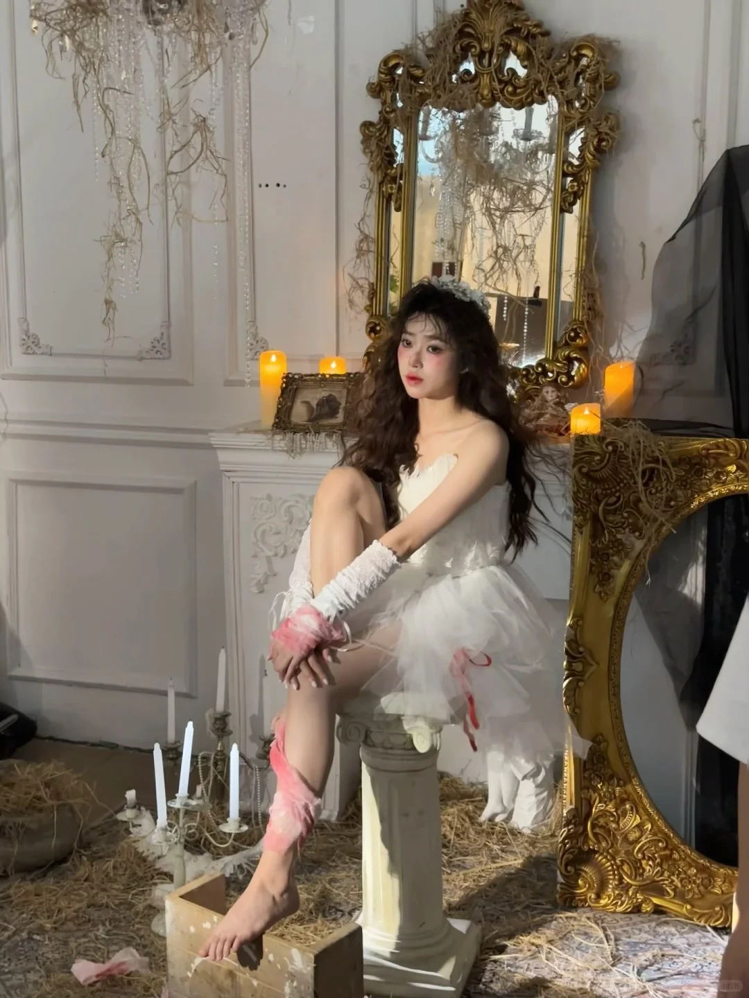 💔误入人间的折翼天使 | 氛围感写真