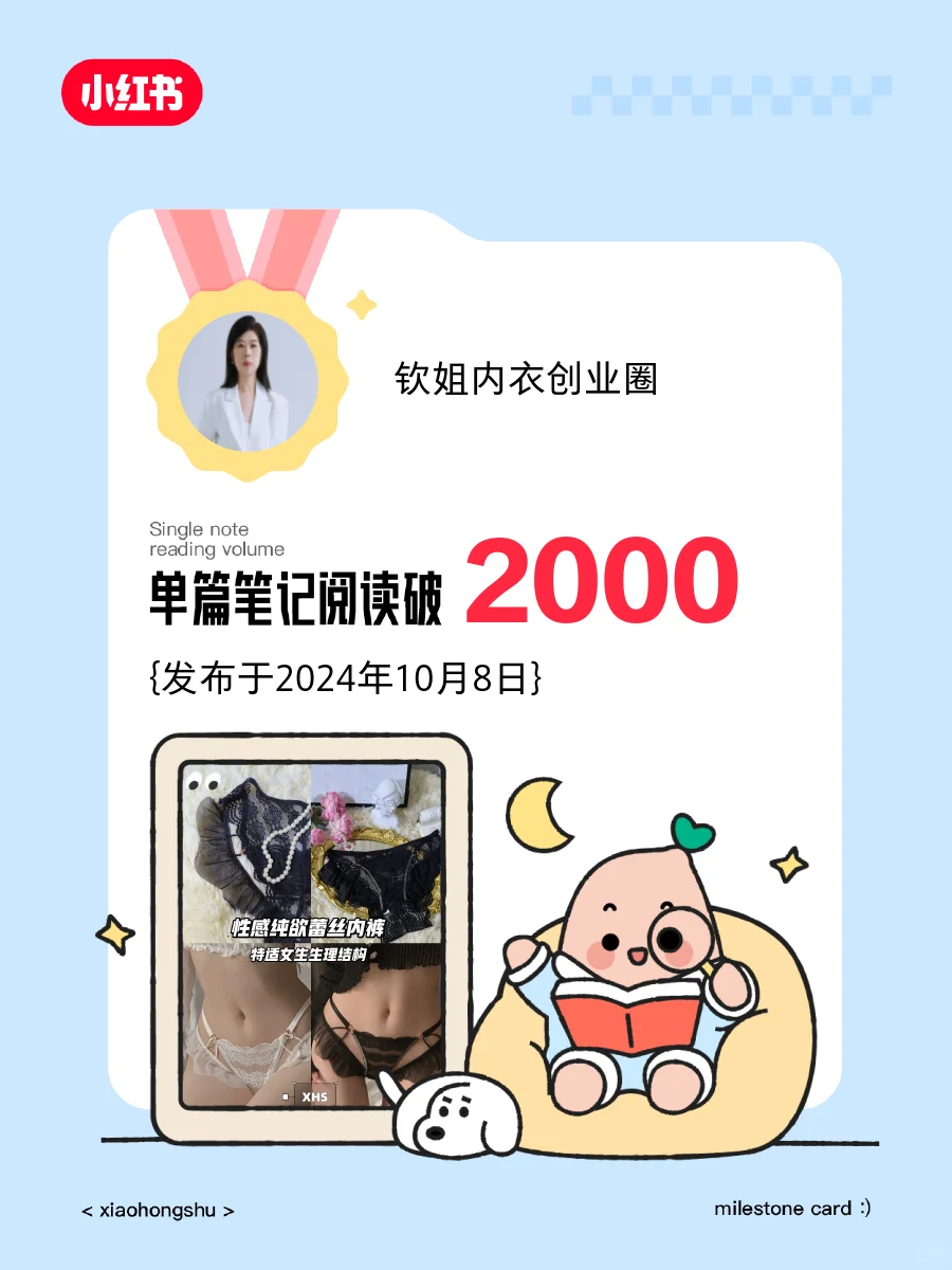📣我的笔记阅读量破2000❗️️