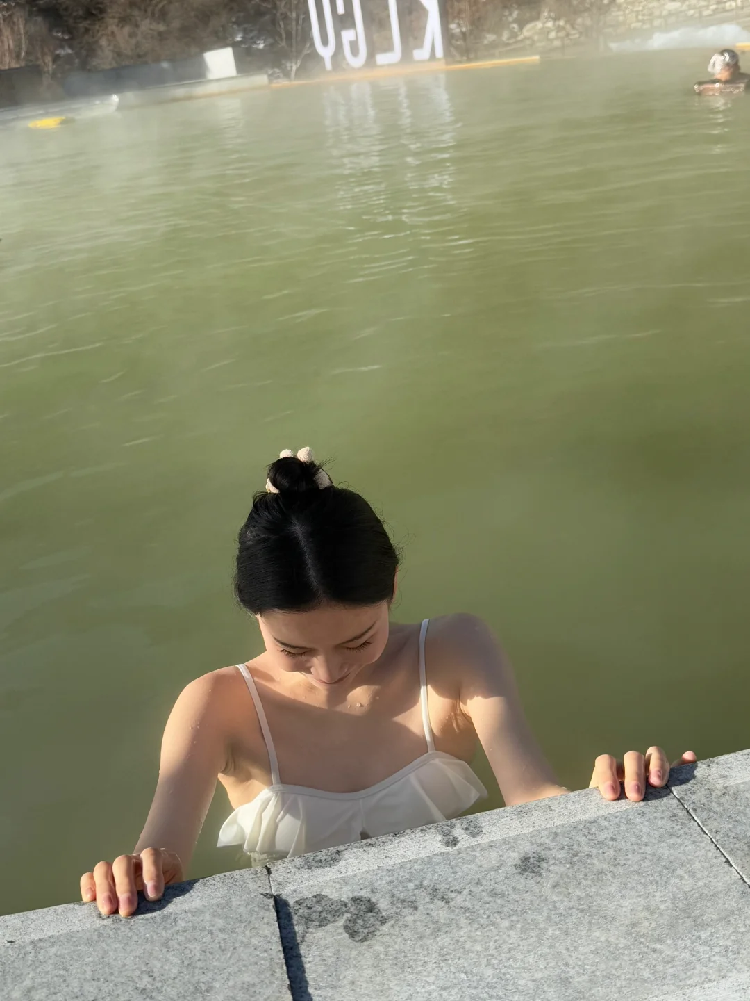 长发果然是氛围感之神！