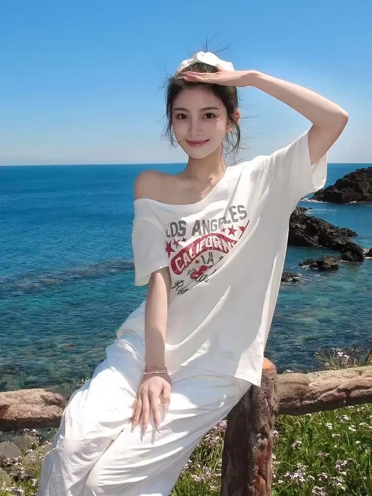 夏日必备👚显瘦辣妹T恤