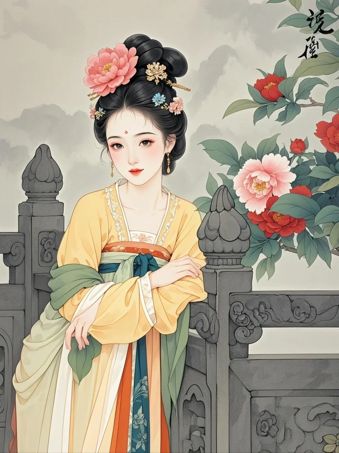 治愈古风｜新工笔