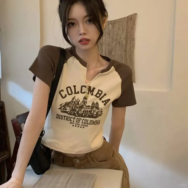 夏日必备👚小众复古T恤