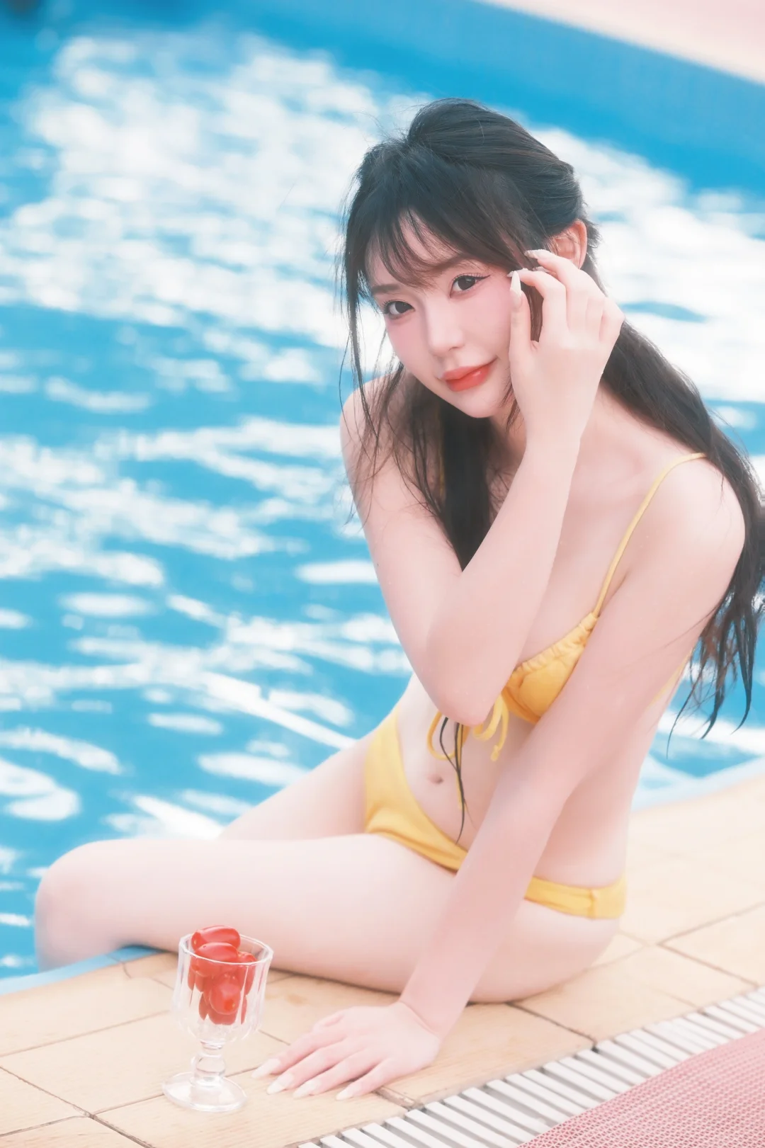 夏天就要玩水呀💦｜武汉泳池写真