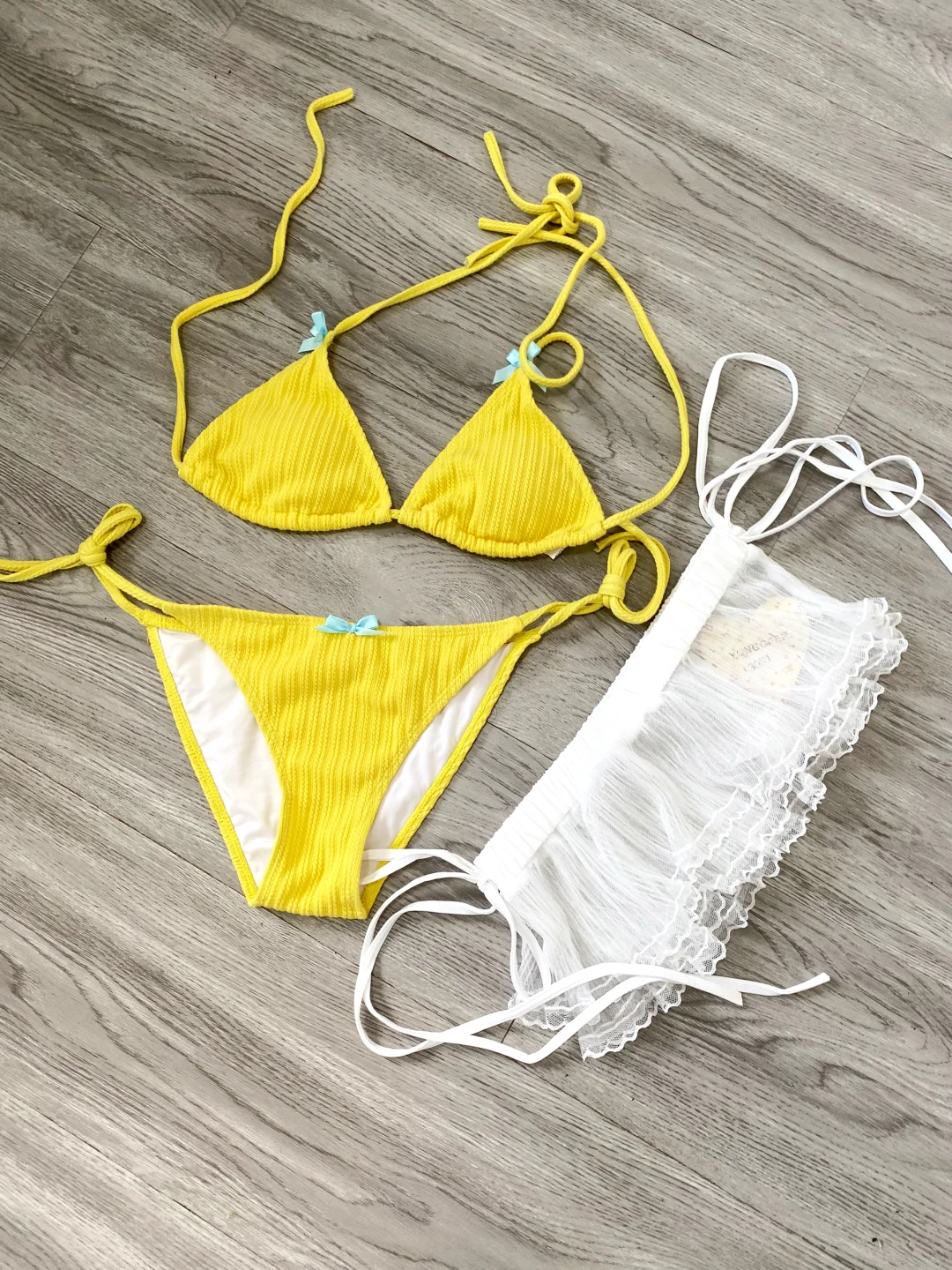 泳衣分享👙、黄色系、好仙！、好喜欢！