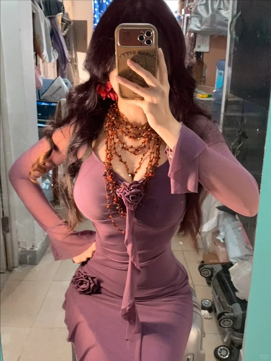 女生审美，紫色很百搭？！