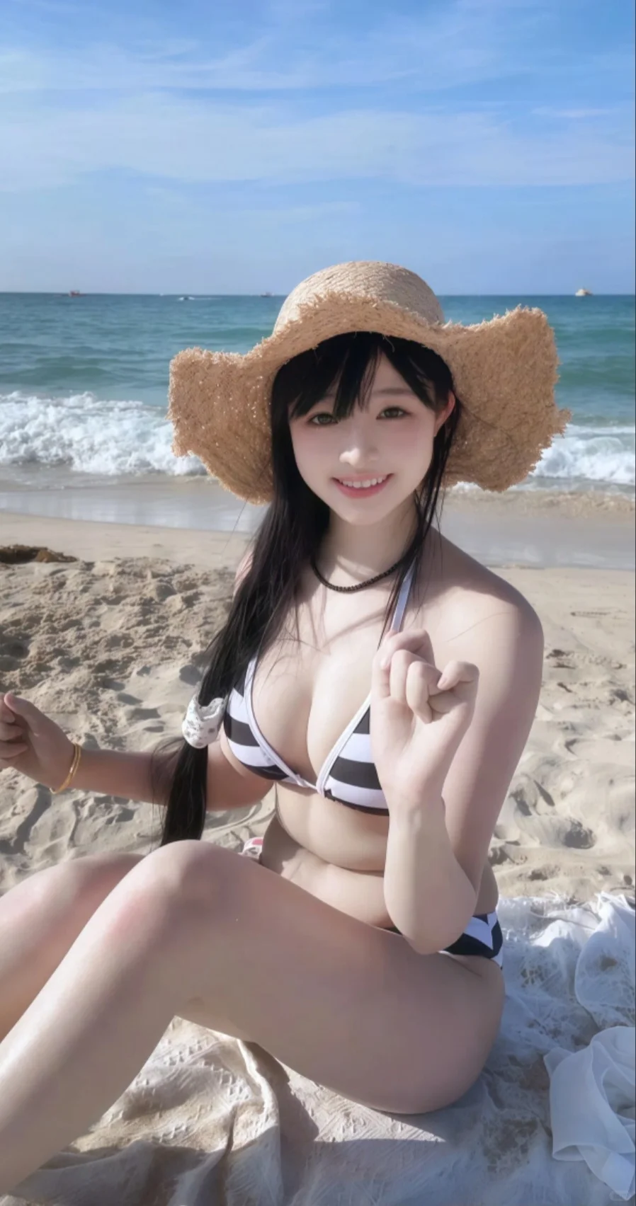 海和沙滩真的好适合拍照啊🌊