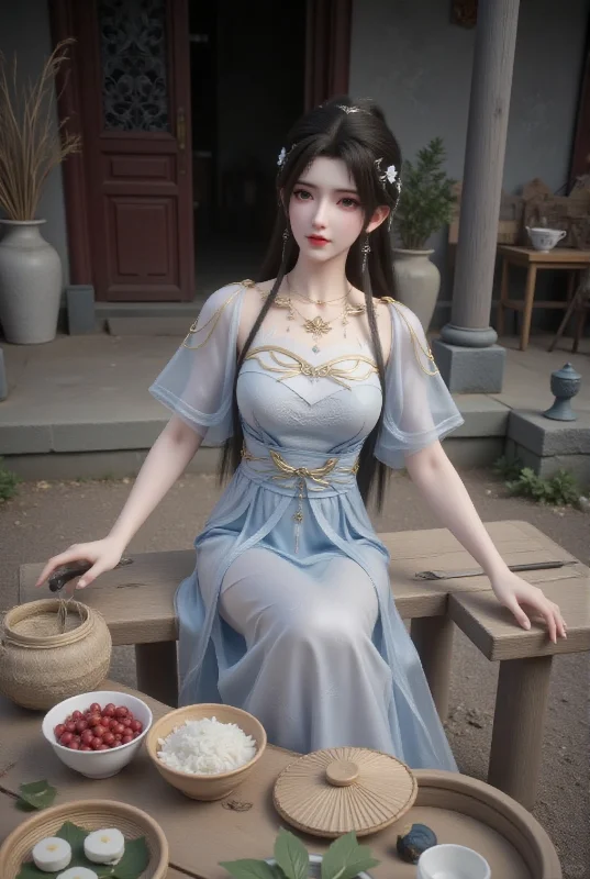 儿童节快乐，国漫女神包粽子陪你过六一
