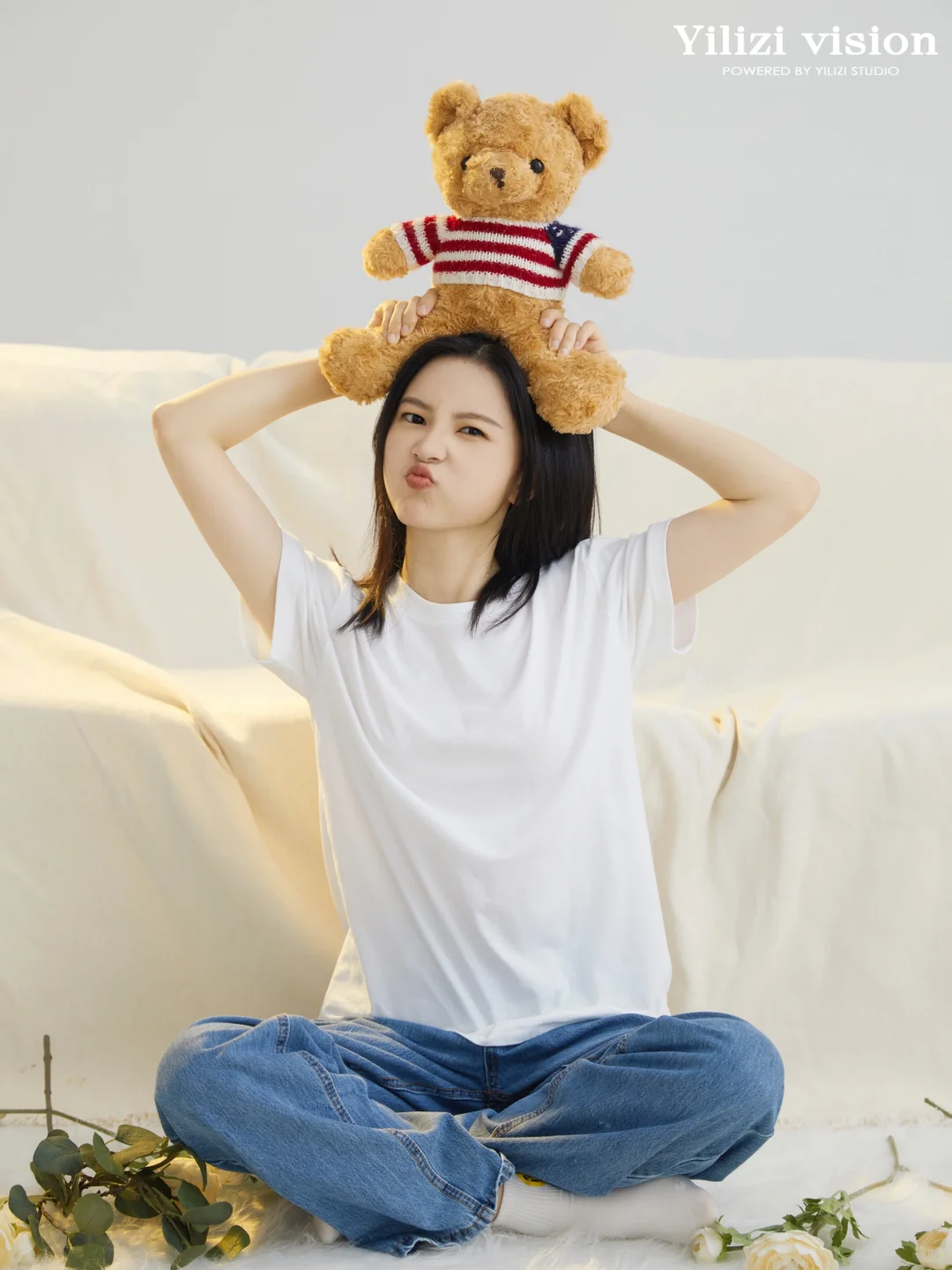 松弛自然的状态太棒啦✨居家少女写真