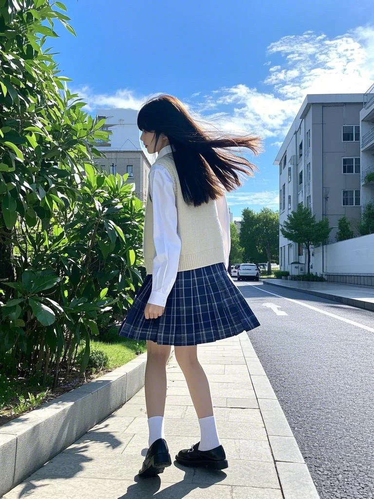 恰到好处的jk风格！好喜欢！