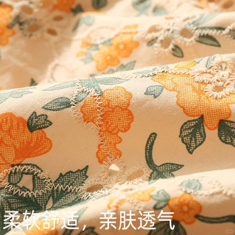 碎花吊带背心女夏内搭性感修身带胸垫设计感